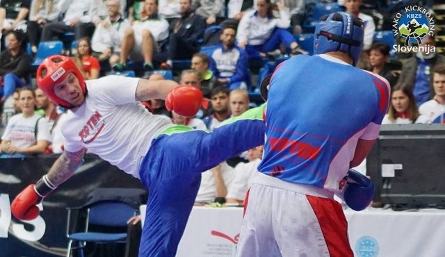 David Žibrat, foto: Kickboxing zveza Slovenije