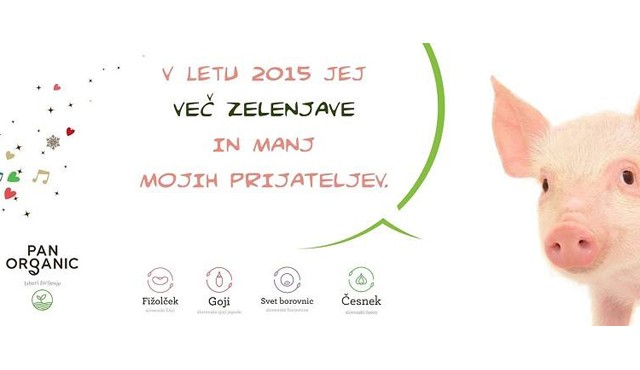 Novoletna zaobljuba »Več zelenjave za več zdravja v 2015«