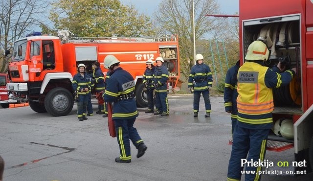 Evakuacijska vaja na OŠ Mala Nedelja