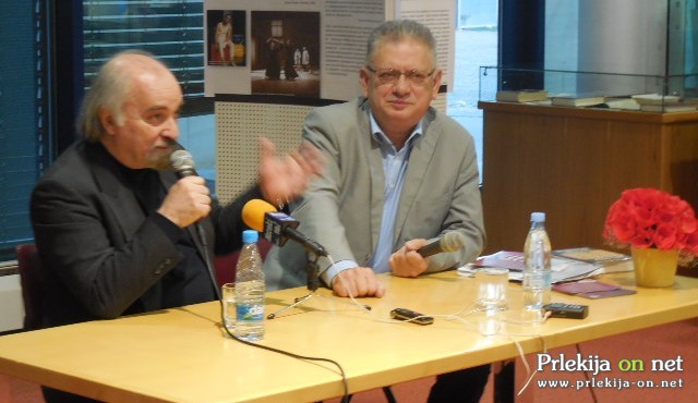 Evald Flisar in Franc Kuzmič Evald Flisar in Franc Kuzmič