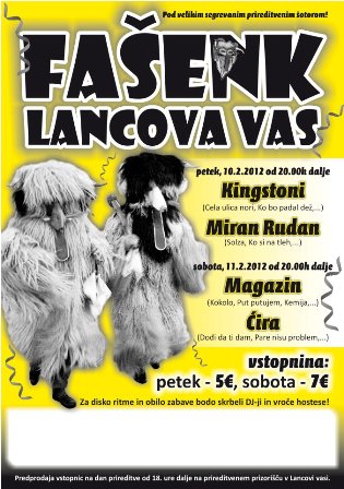 FAŠENK LANCOVA VAS 