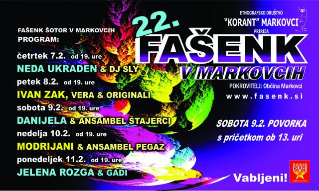 Fašenk v Markovcih