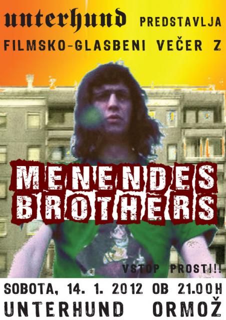 Filmsko-glasbeni večer z Menendes Brothers