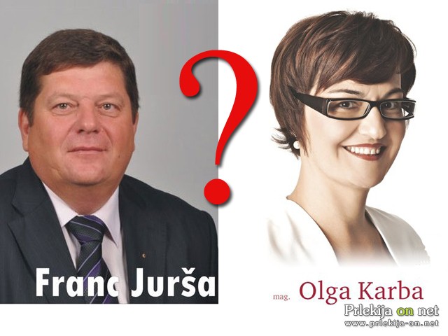 Franc Jurša in Olga Karba Franc Jurša in Olga Karba