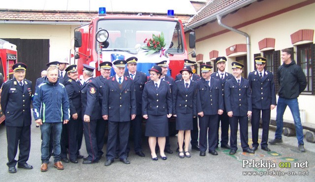 Novo gasilsko vozilo PGD Križevci pri Ljutomeru