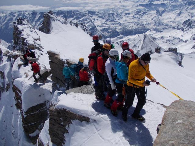 Gran Paradiso - najvišji vrh Grajiških Alp