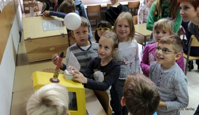 Hiša eksperimentov na OŠ Veržej Hiša eksperimentov na OŠ Veržej