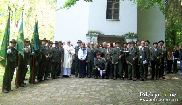 Hubertova maša za lovce na Podgradju