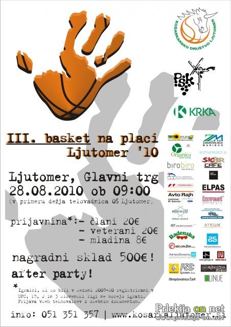 III. Basket na placi