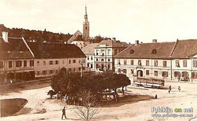 Glavni trg v Ljutomeru leta 1909 Glavni trg v Ljutomeru leta 1909