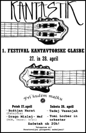 KANTASTIK! 1. Festival kantavtorske glasbe