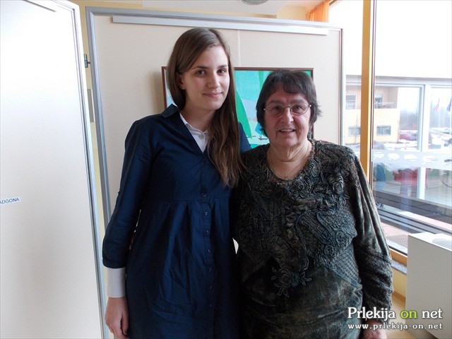 Slikarki Anja Kolenko in Jasna Brunskole Slikarki Anja Kolenko in Jasna Brunskole