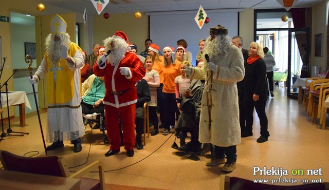 Vsi trije dobri možje decembra »na kupu«, foto: Marija Erveš