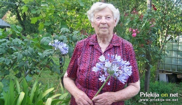 90-letna Antonija Fras 90-letna Antonija Fras