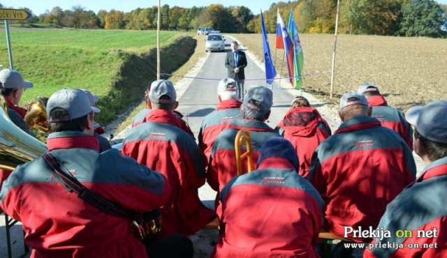 Otvoritev ceste na Kočkem Vrhu