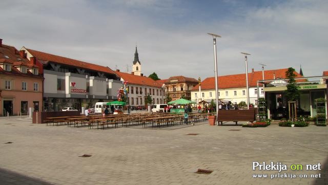 Glavni trg v Ljutomeru Glavni trg v Ljutomeru