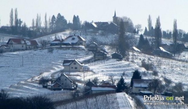 Zasnežena Prlekija