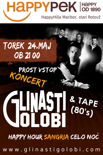 Koncert: GLINASTI GOLOBI