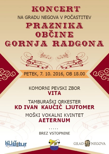 KONCERT NA GRADU NEGOVA 