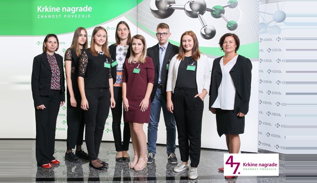 Prav vsi dijaki, prijavljeni na razpis, so osvojili Krkina priznanja Prav vsi dijaki, prijavljeni na razpis, so osvojili Krkina priznanja