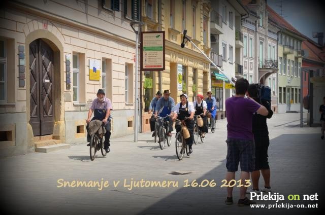Snemanje v Ljutomeru Snemanje v Ljutomeru