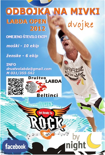 LABDA OPEN 2012 - turnir v odbojki na mivki + AFTER PARTY