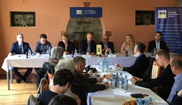 Predstavitev kandidatov Slovenske demokratske stranke iz Pomurja Predstavitev kandidatov Slovenske demokratske stranke iz Pomurja
