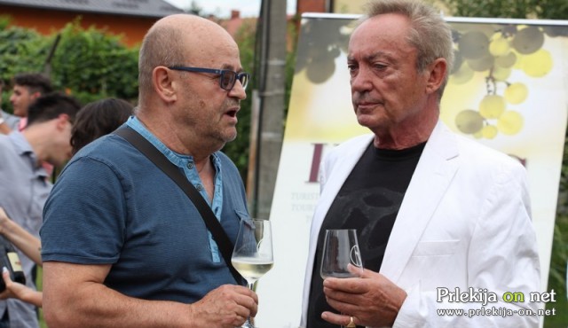 Na otvoritvi sta bila prisotna tudi Vlado Novak in Udo Kier Na otvoritvi sta bila prisotna tudi Vlado Novak in Udo Kier