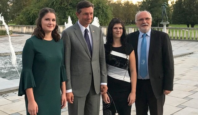 GFML so na sprejemu zastopali ravnatelj Zvonko Kustec in Urša Holer ter Nika Klobasa GFML so na sprejemu zastopali ravnatelj Zvonko Kustec in Urša Holer ter Nika Klobasa