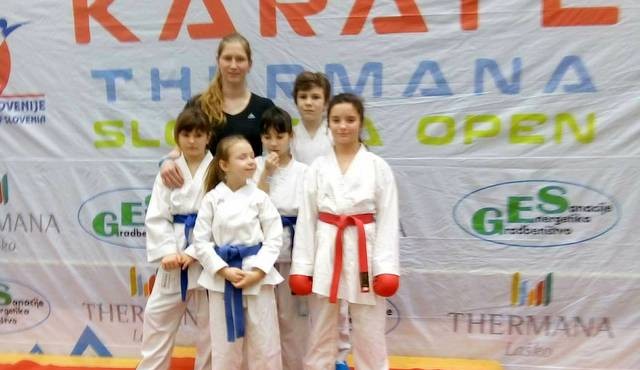 Karate sekcija TVD Partizan Ljutomer na Slovenia Open 2018