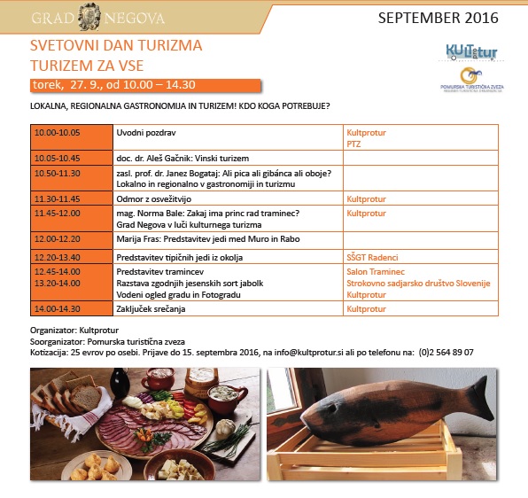 LOKALNA, REGIONALNA GASTRONOMIJA IN TURIZEM