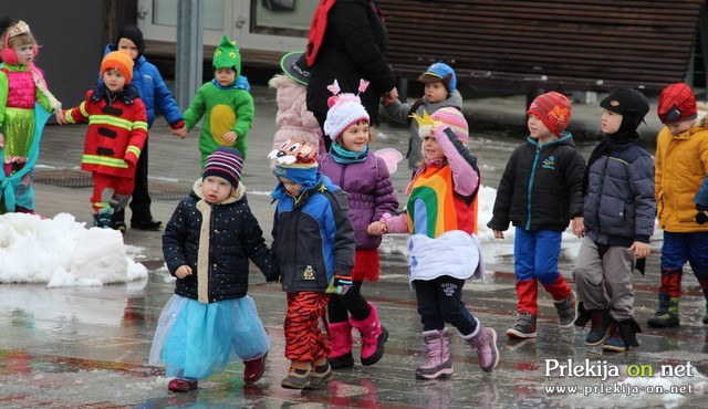 Pustna povorka najmlajših Pustna povorka najmlajših