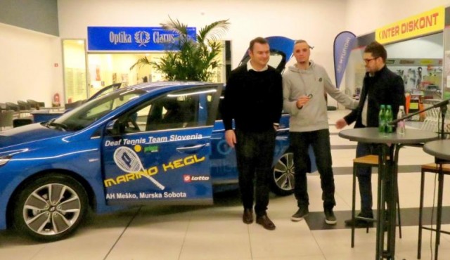 Marinu Keglu predali sponzorsko vozilo Hyundai Ioniq