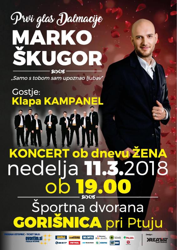 Marko Škugor - prvi glas Dalmacije - Veliki koncert z gosti Klapa Kampanel