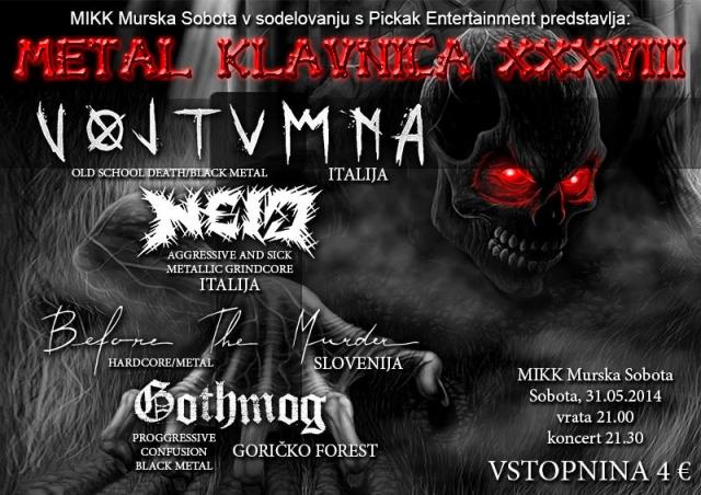 Metal klavnica xxxviii
