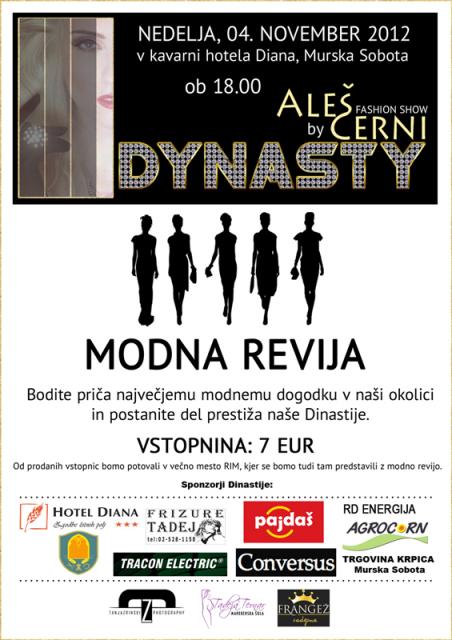 Modna revija DYNASTY by Aleš Černi 