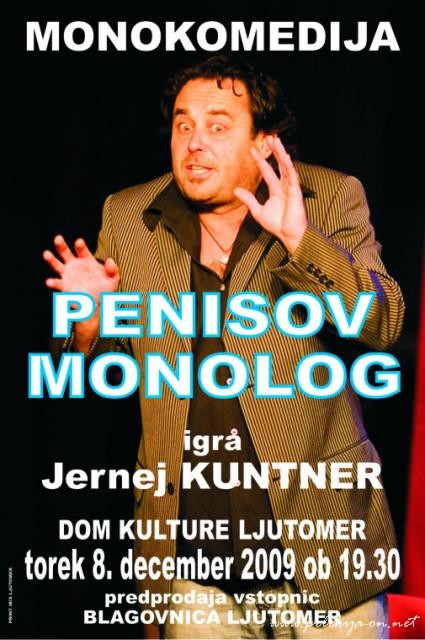 Monokomedija Penisov monolog Monokomedija Penisov monolog