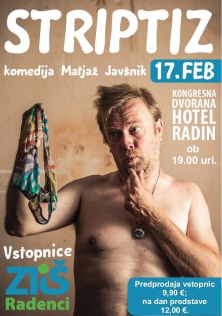 Monokomedija Striptiz - Matjaž Javšnik