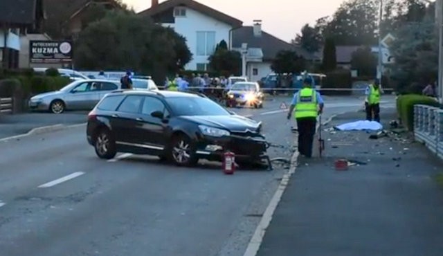 Prometna nesreča v Črenšovcih Prometna nesreča v Črenšovcih