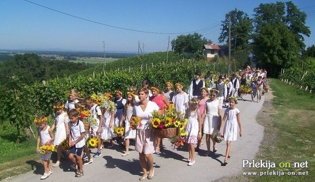 Povorka cvetja v Šprincu Povorka cvetja v Šprincu