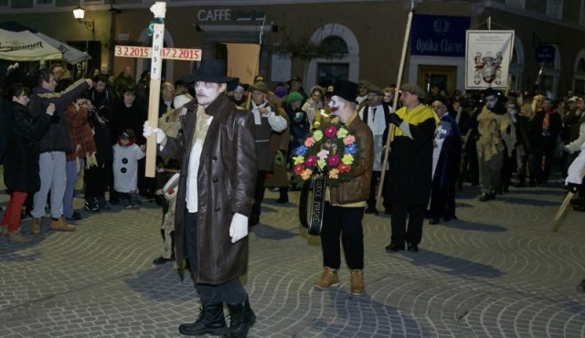 Pokop pusta na Ptuju, foto: Foto Langerholc Pokop pusta na Ptuju, foto: Foto Langerholc