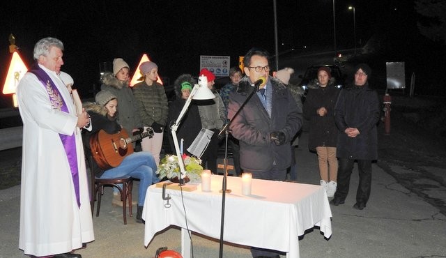 Prižig lučk na Razkrižju