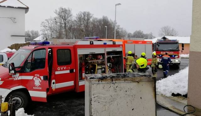 Posredovali so gasilci PGD Razkrižje in Ljutomer, foto: PGD Razkrižje