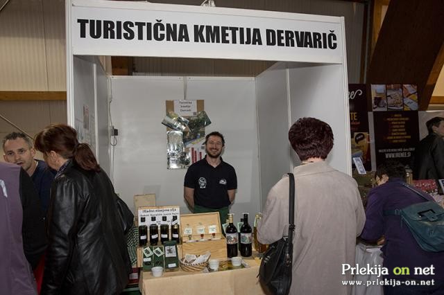 Predstavila se je tudi Turistična kmetija Dervarič iz Prlekije Predstavila se je tudi Turistična kmetija Dervarič iz Prlekije
