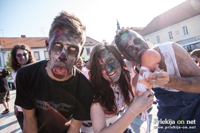 Zombiji so spet preplavili Ljutomer