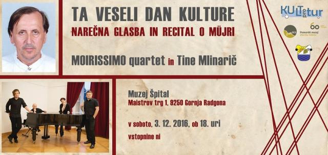 NAREČNA GLASBA IN RECITAL O MÜJRI