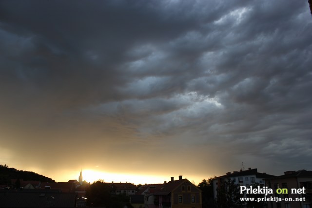 V Ljutomeru je padlo le nekaj dežnih kapelj