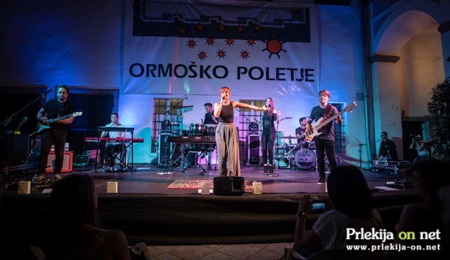 Nina Pušlar na Ormoškem poletju Nina Pušlar na Ormoškem poletju