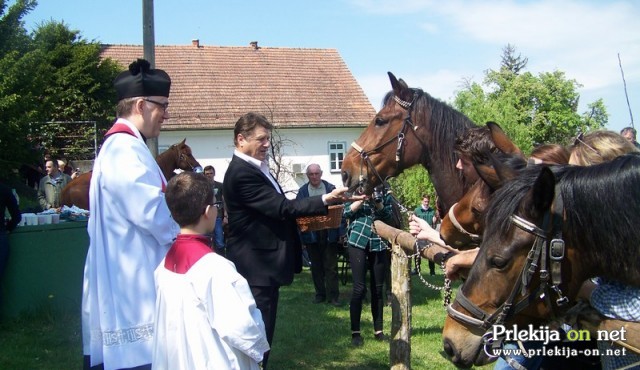 Blagoslov konj pri Mali Nedelji Blagoslov konj pri Mali Nedelji