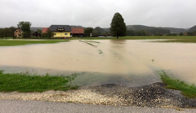 Poplave na radgonskem koncu, foto: PGD Gornja Radgona